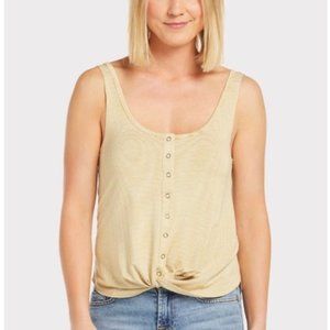 Anama Snap Front Tie Tank